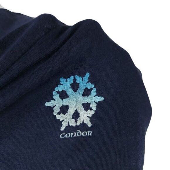 Ski Condor T Shirt Vintage 80s Downhill Skiing Freestyle 50/50 Made In USA Mens - Picture 3 of 7